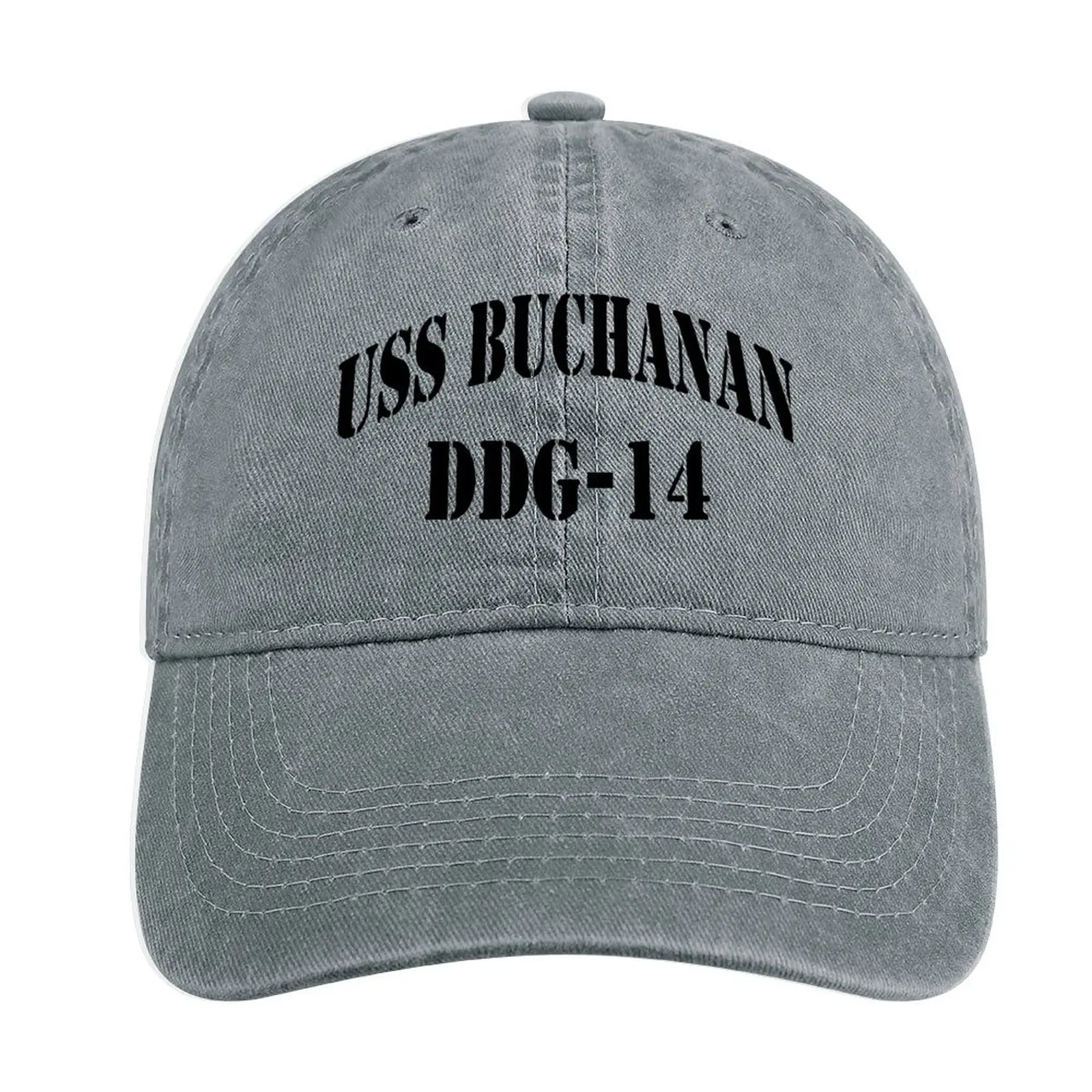 

USS BUCHANAN (DDG-14) SHIP'S STORE Cowboy Hat Golf Wear Cosplay fashion Rave Cap Female Men'S