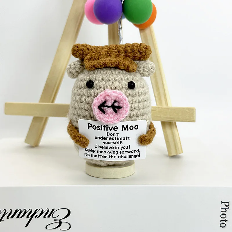Funny Positive Crochet Sunshine Doll Desktop Ornament Handmade Cheer Emotional Support Positive Sun with Card Home Party Decor 28 Sd95a307049994928af6ec2cf78c9a2aeW