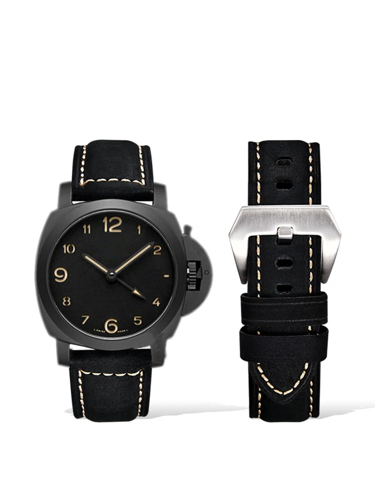 Alternativa Panerai Pei Na Mare Cinturino In Pelle Maschile Pam111 441 Crazy Horse In Pelle Fascia 24 | Ristabilisce I Sensi Antichi È 26 Millimetri