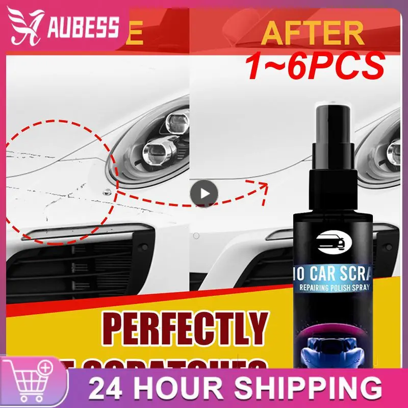 

1~6PCS Car Paint Coating Sprays Quickly Remove And Repair Car Scratches Swirl Marks And Restore Gloss Protective Coating Car