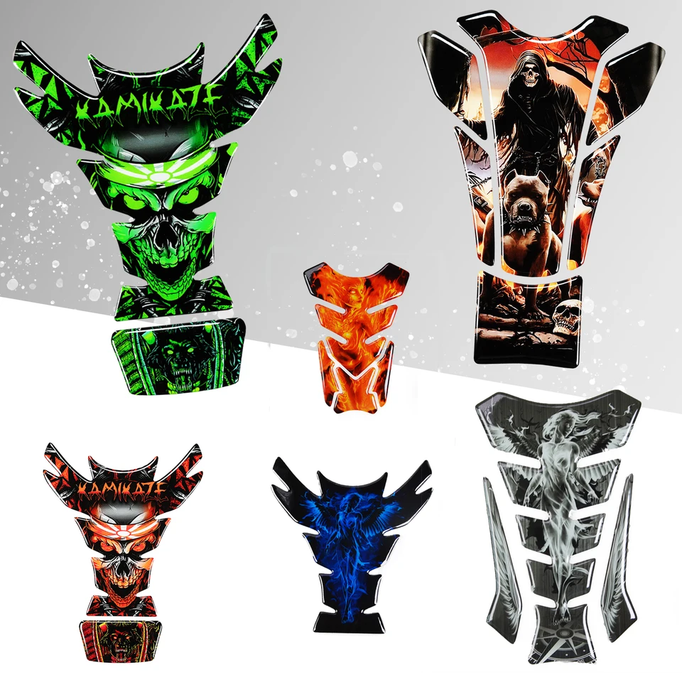 Tapis De Moto Universel KIMISS, Autocollant En Caoutchouc Souple Gaz Carburant Protecteur Tampon De Traction