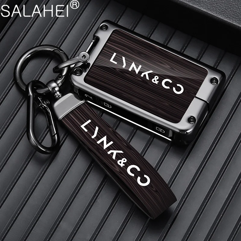 

Car Smart Remote Key Case Cover Protection Holder Shell Fob For LYNK&CO LYNK CO 05 09 01 06 Auto Keyless Keychain Accessories