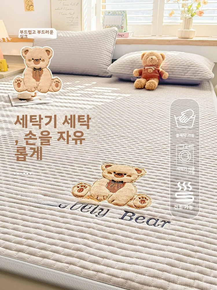 새로운 클라우드 센세이션 주름형 소프트 매트리스 침구, 침실 다다미 매트, 학생 기숙사 가정용, 비방수, 접이식