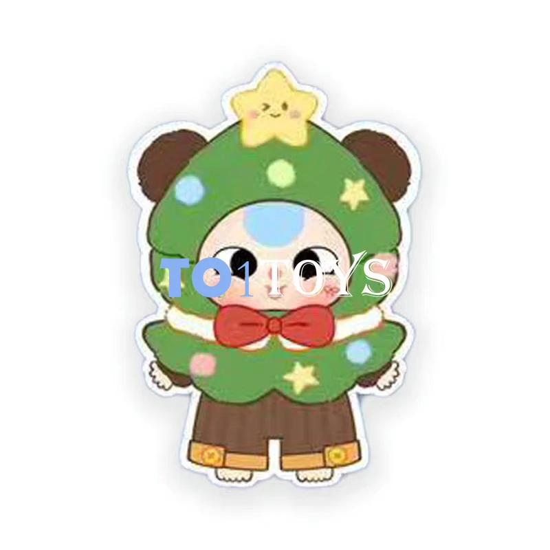 Baby Three Merry Christmas Series 400% Plush Blind Box Toys