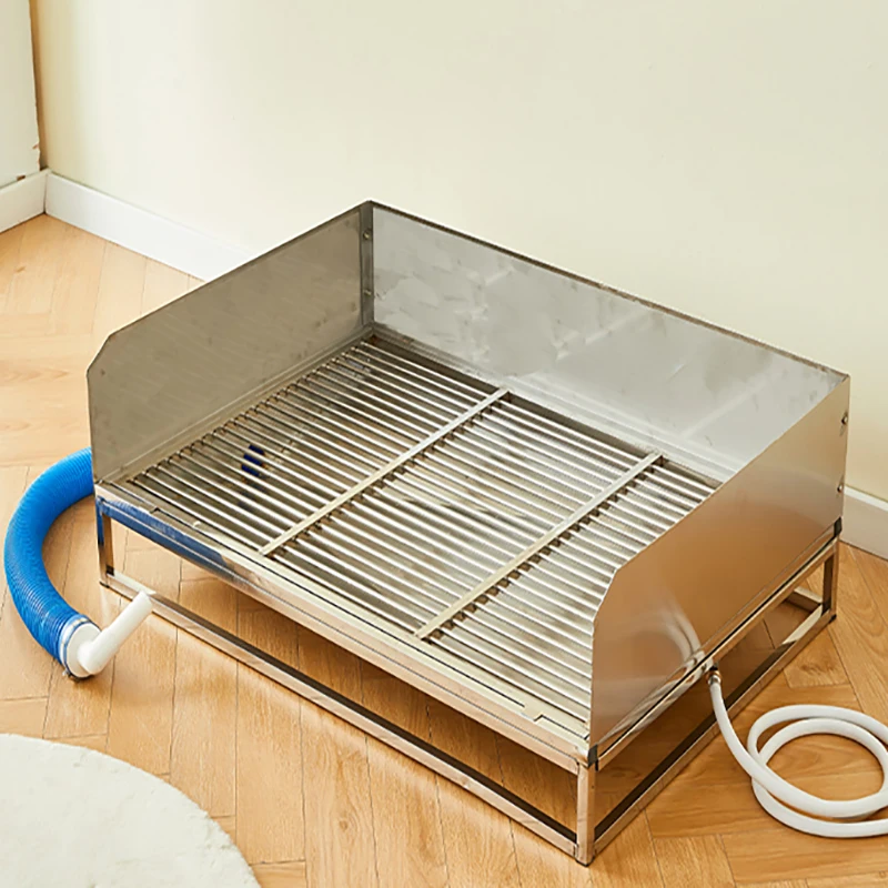 Automatic Flush Dog Litter Box Metal Items Poop Collector Pet Toilet Pouch Biodegradable Bolsas Caca Perro Pet Supplies CY50DT