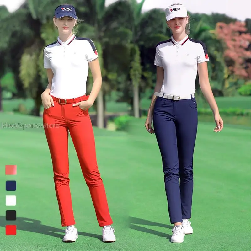Golf Outfit Hippe Golfkleding Pgm Golfkleding Broek Vrouwen Hoge