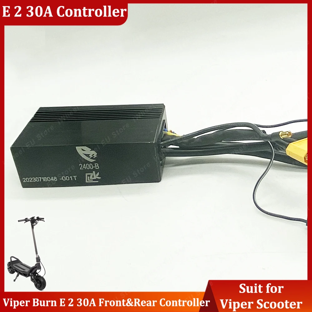 

Viper 72V 30A Front Rear Controller With Water Proof Connector 72V 30A Controller for 11inch Viper BURN E 2 Electric Scooter
