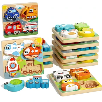 Wooden Matching Puzzle Toy 1