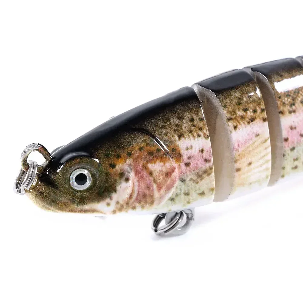 Fishing Lures Multi Jointed Swimbait Crank Bait Slow Sinking Bionic Artificial Bait Freshwater Saltwater Trout Bass Fishing Acce