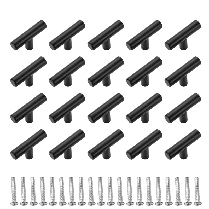 

Cabinet Knobs Kitchen Cabinet Knobs Cabinet Pulls for Kitchen Cabinet Drawer Stainless Steel Dresser Knobs 20 Pack