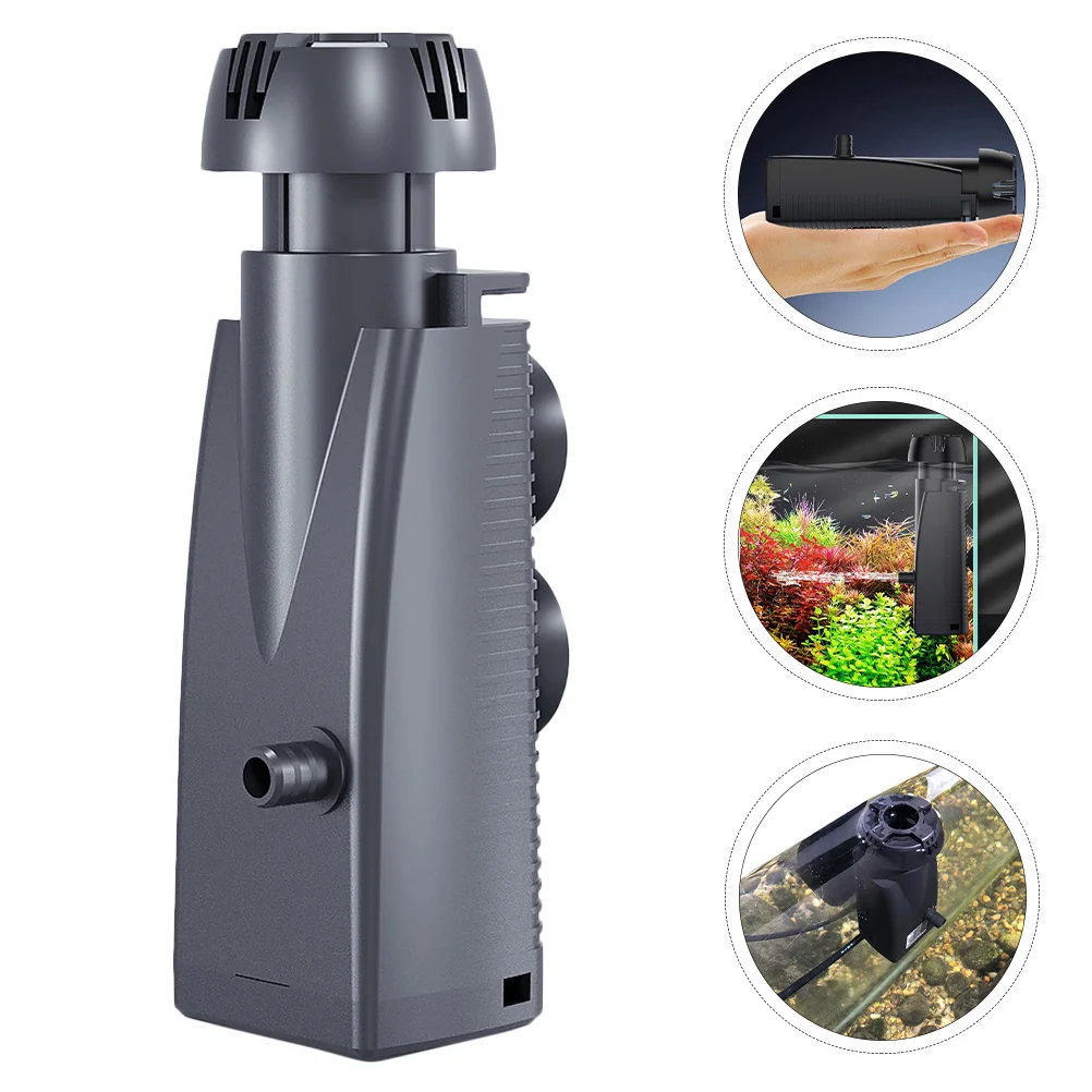 

Surface Oil Film Removal Device Aerator for Aquarium Fish Tank with EU Plug