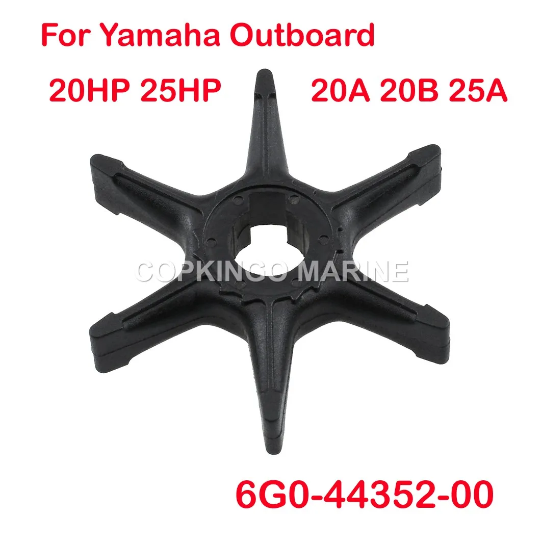 

Boat Outborad Impeller for YAMAHA 6G0-44352-00 6G0-44352-01/02/03 20A/20B/25A 20/25HP 2-stroke
