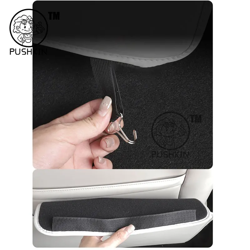 For GAC AION UT 2025 Car Leather Seat Kick Rear Seat Protection