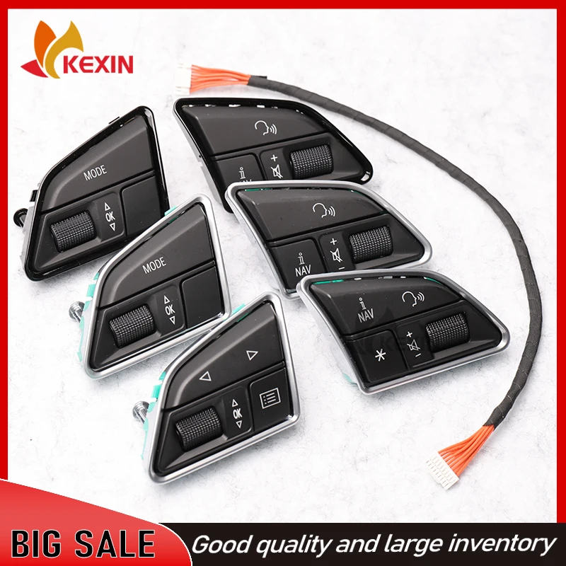 

For Audi A3 8V A4 B8.5 Steering Wheel Key Button Supports Shifting PaddleFunction Assembly Accessories
