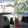 Portable Drying Rack Clothing Camper Clothesline with 12 Clothespins Windproof Clothes Hanger Indoor Outdoor Laundry Drying Line 4