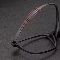 TR90 lunettes de lecture à monture carrée en titane de haute qualité pour femmes et hommes lunettes de lecture Anti lumière bleue lunettes ultra légères 3