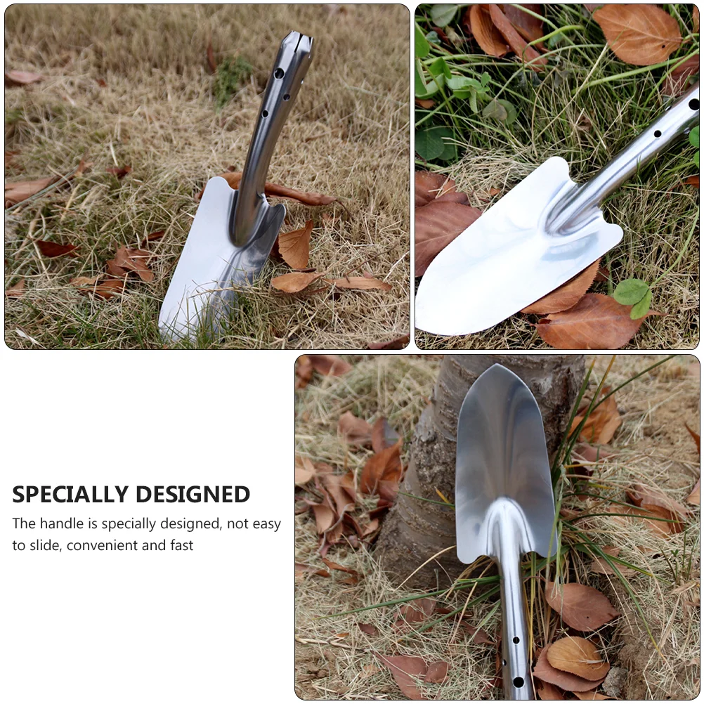 2 Pcs Household For Garden Planting Spade Scoop Gardening Tools Trowels Supplies