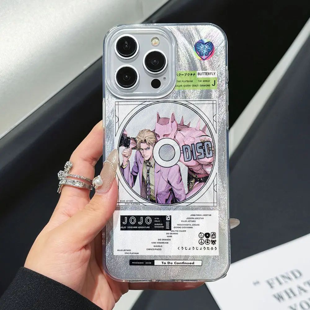 JoJo's Bizarre Adventure Phone Case for iPhone 16 15 14 Plus
