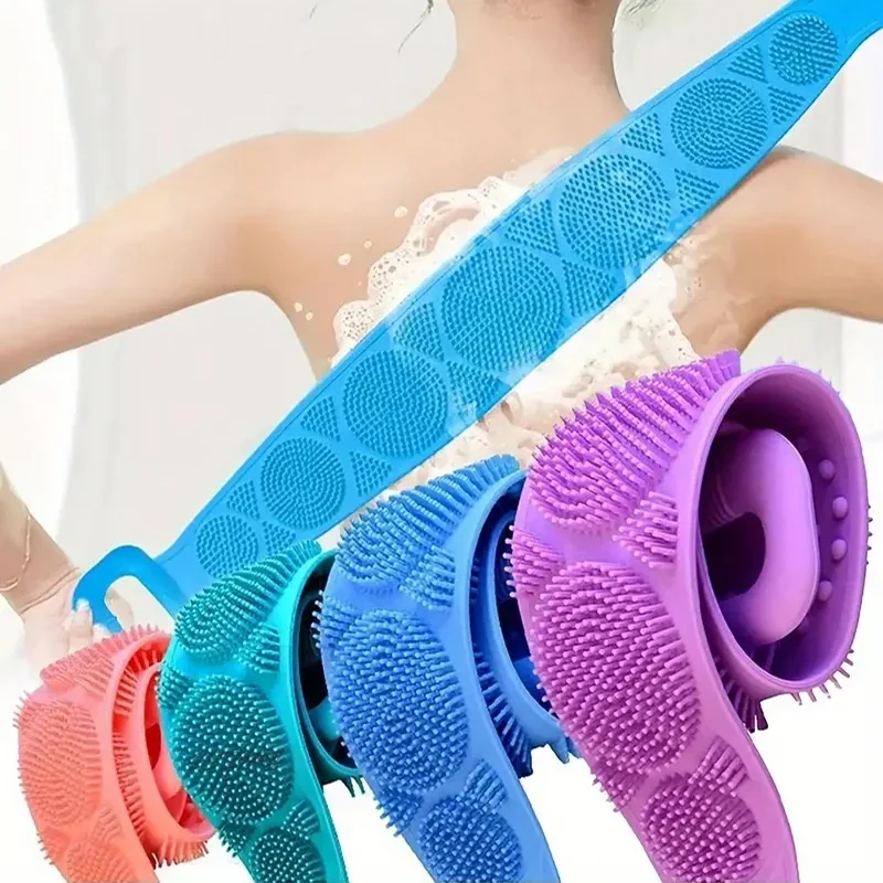 Silicone Body Exfoliating Brush Scrub Sponge