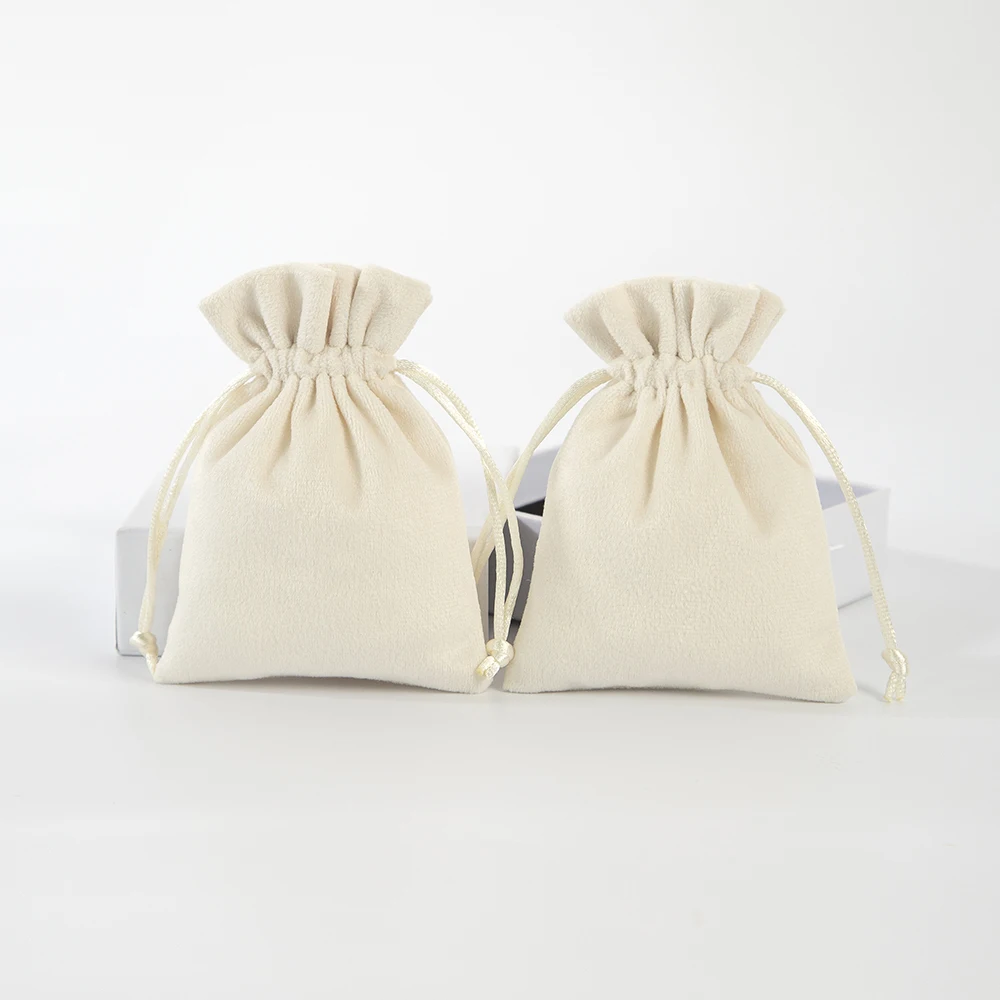 Luoem – 10 Sacchetti Regalo In Velluto Con Coulisse – Blu Scuro – Per Gioielli E Bomboniere - 4