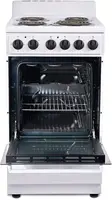 Premium 20" Electric Range with 4 Coil Burners and 2.2 Cu. 2