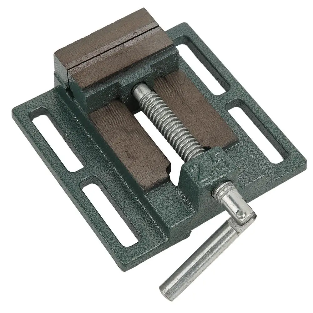 2.5in High Accuracy Drill Press Vise Milling Drilling Clamp Tool Workshop Accessories 3