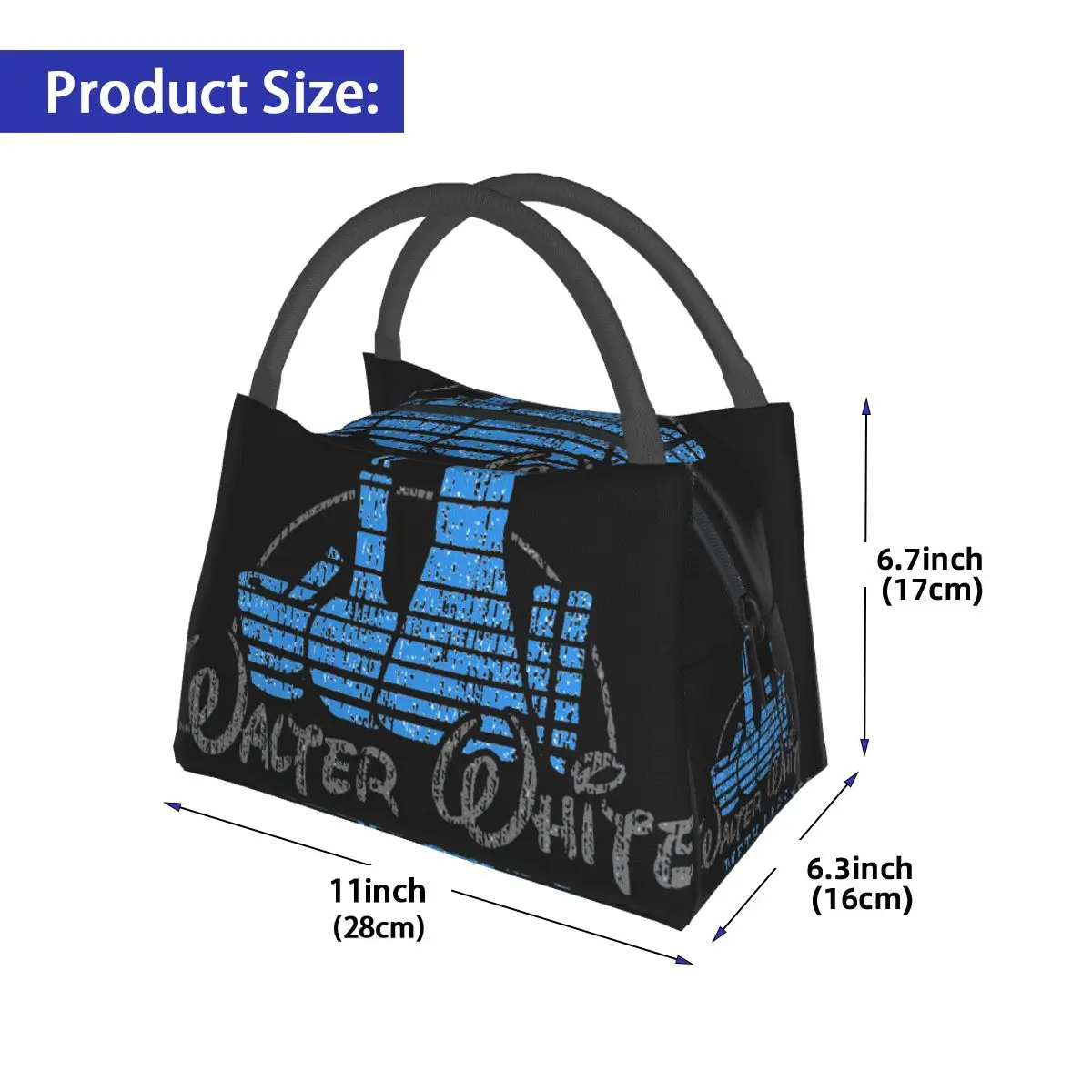 Walter White Meth Labs Logo Portable insulation bag for Cooler Thermal Food Office Pinic Container