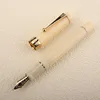 Jinhao Century 100 Series Fountain Pen Multi Color Acrylic Barrel Fine Nib Gold Trim Business Office Signature School 6