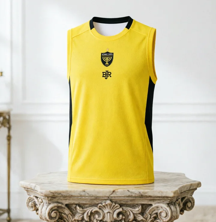 Beitar Jerusalem Ärmelloses Trainings-Sweatshirt 2026 Sommer Neu Atmungsaktive Schnelltrocknende Weste Familie Kleidung