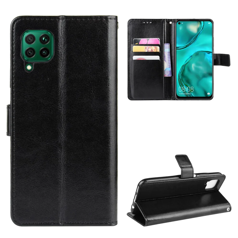 Portafoglio Moda Custodia In Pelle Pu Per Huawei P40 Lite (5G) Flip Cover Posteriore Protettiva Per Telefono Per Huawei P40 P40 Pro +/P30 P50