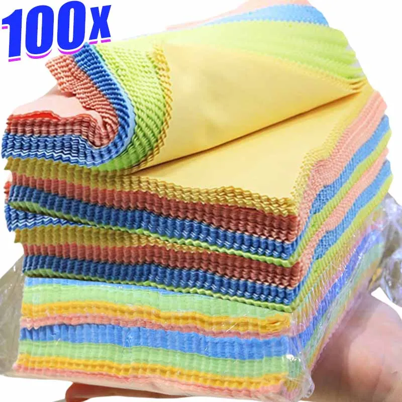 

Solid Color Microfiber Glasses Cleaning Cloth High Quality Soft Chamois Eyeglasses Lens Clothes Phone Screen Cleaning Wipes
