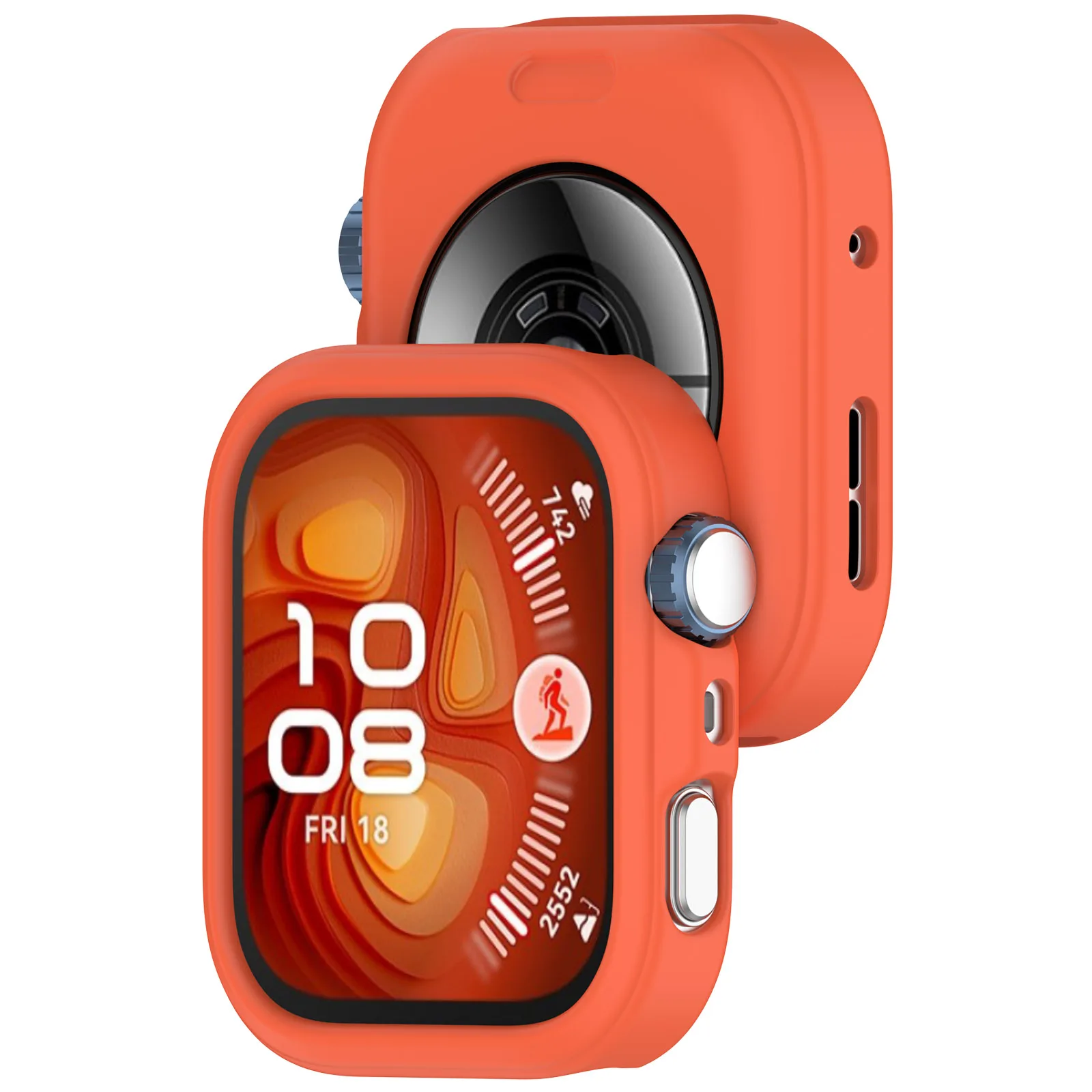 2-in-1 Protective Case with Tempered Glass Screen Protector and PC Bumper