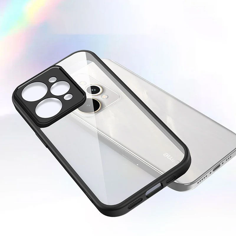 Durable Transparent Silicone Phone Case with Shockproof TPU Bumper