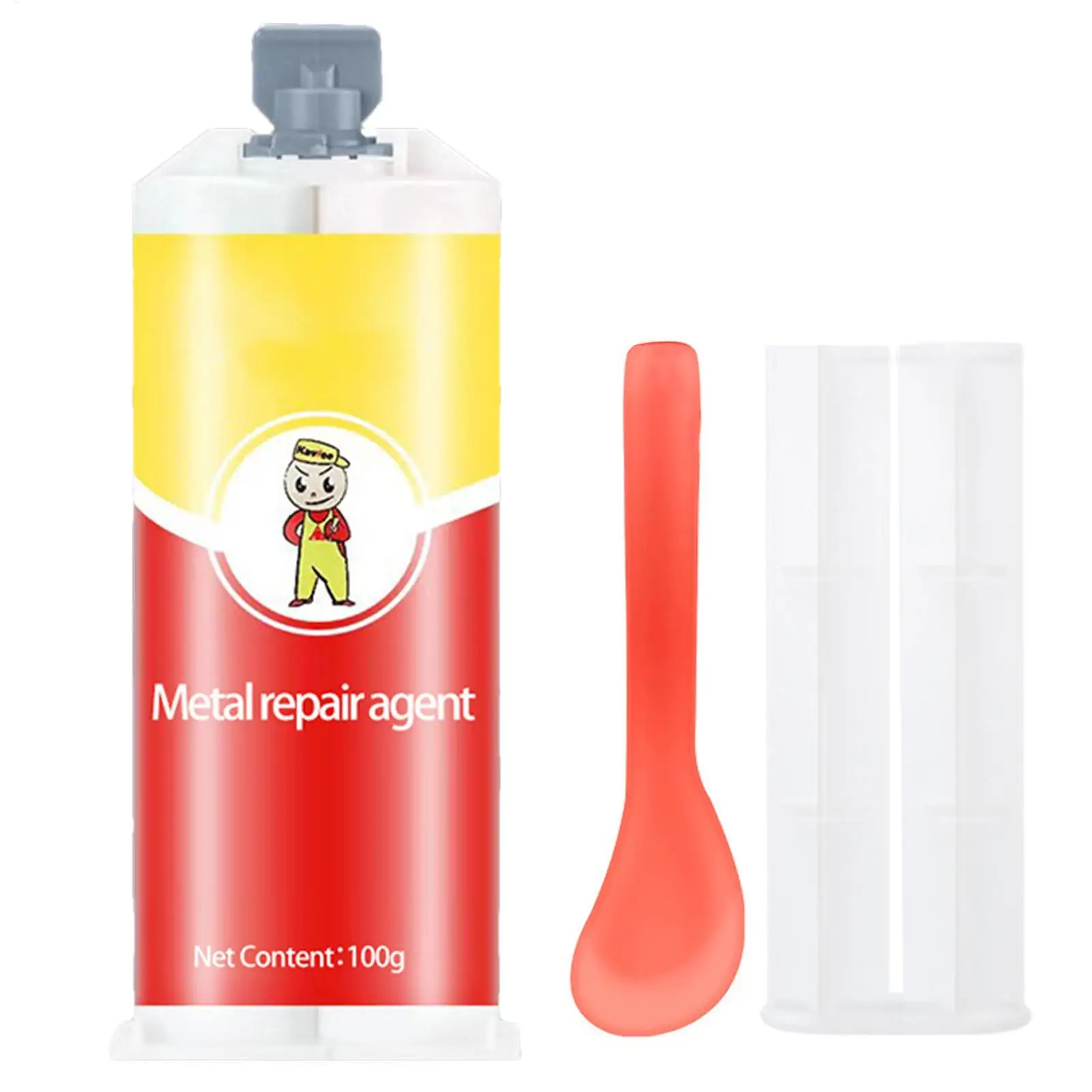 1pc Metal Repair Adhesive Glue Welding Glue for Metal Heavy Duty High Temperature Resistant Sealants for Stainless Steel Jewelry