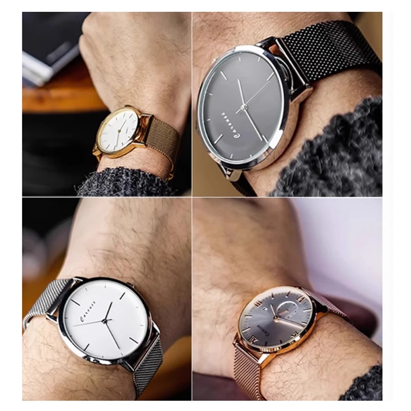 Elegant Universal Milanese Loop Strap - Stainless Steel Smartwatch Band