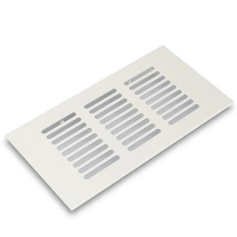 60/100/150mm Vents Perforated Sheet Aluminum Air Vent Ventilator Grille Cover for Closet Shoe Air Conditioner