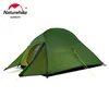 Naturehike Cloud Up 1 2 3 People Tent Ultralight 20D Camping Tent Waterproof Outdoor Hiking Travel Tent Backpacking Cycling Tent 1