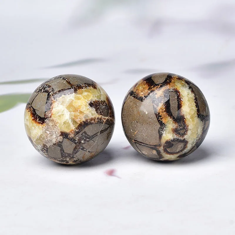 

Semi-precious Stone Natural Septarium Septarian Sphere Healing Crystal Ball Sphere