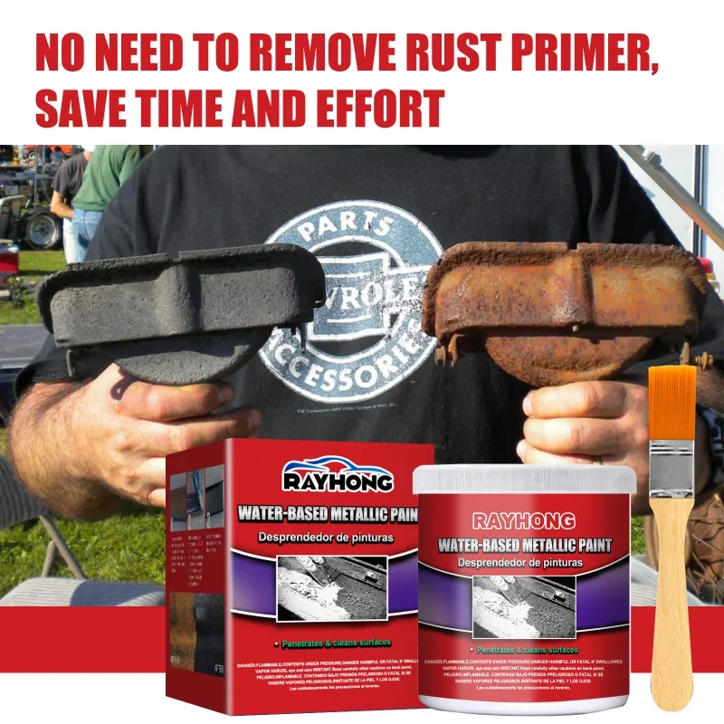 Paint Rust Remover Metal Rust Remover 100g Automotive Antirust Primer Remover Car Rust Conversion Agent Auto Paint Protection Tools Automobile Cleaning Products