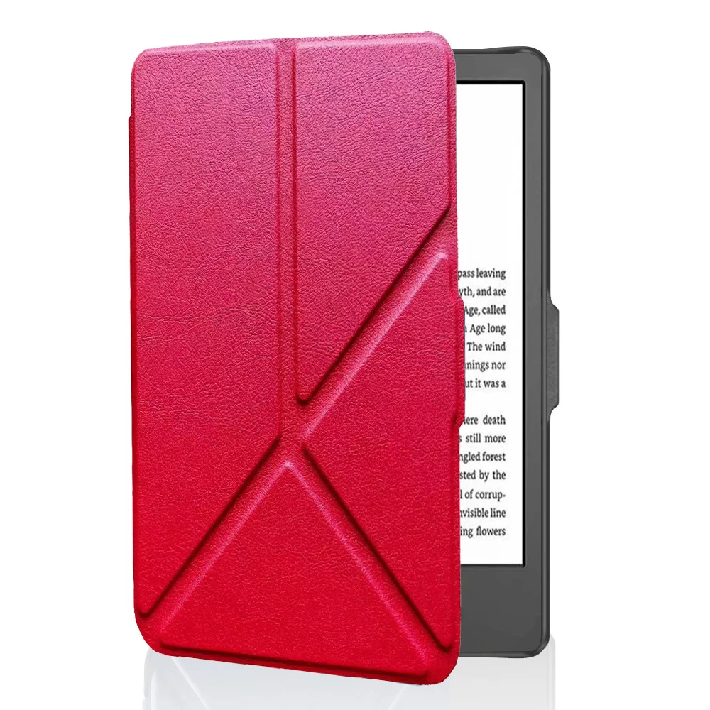 Elegant PU Leather Sleepcover for Kobo Clara Colour - Lightweight Auto Sleep/Wake Case