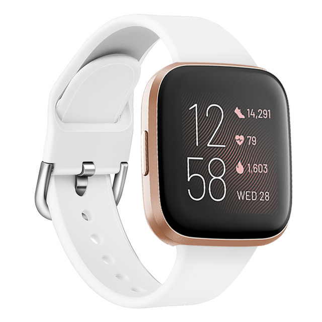 band For Original Fitbit Versa 2 strap Soft Silicone Waterproof Wrist Accessories Replacement correa For Fitbit Versa 2