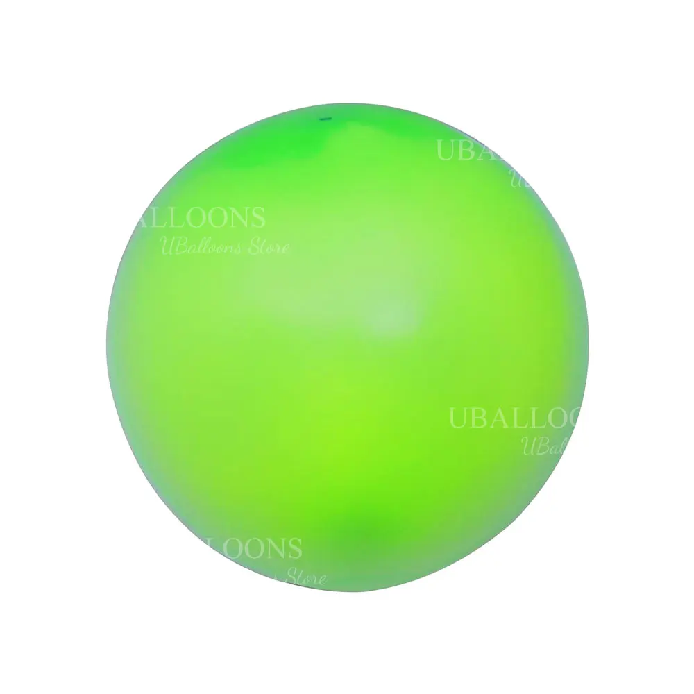 Palloncini Lattice A Tema Alieno Marziano Verde Lime 30,5 Cm - 10 Pezzi, Adatti Aria/Elio, Biodegradabili