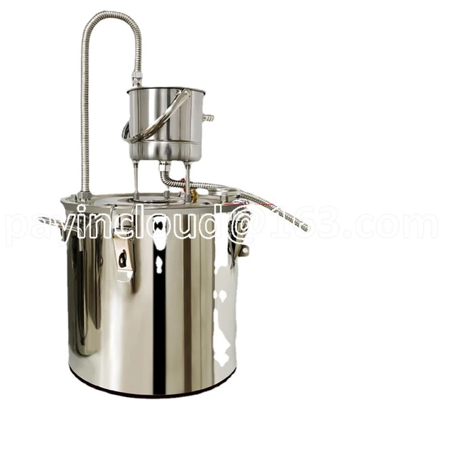 Commercial 50L Large Capacity Stainless Alcohol Distiller Liquor Wine  Brewing Device Spirits Distillation Vodka Maker Whisky - AliExpress