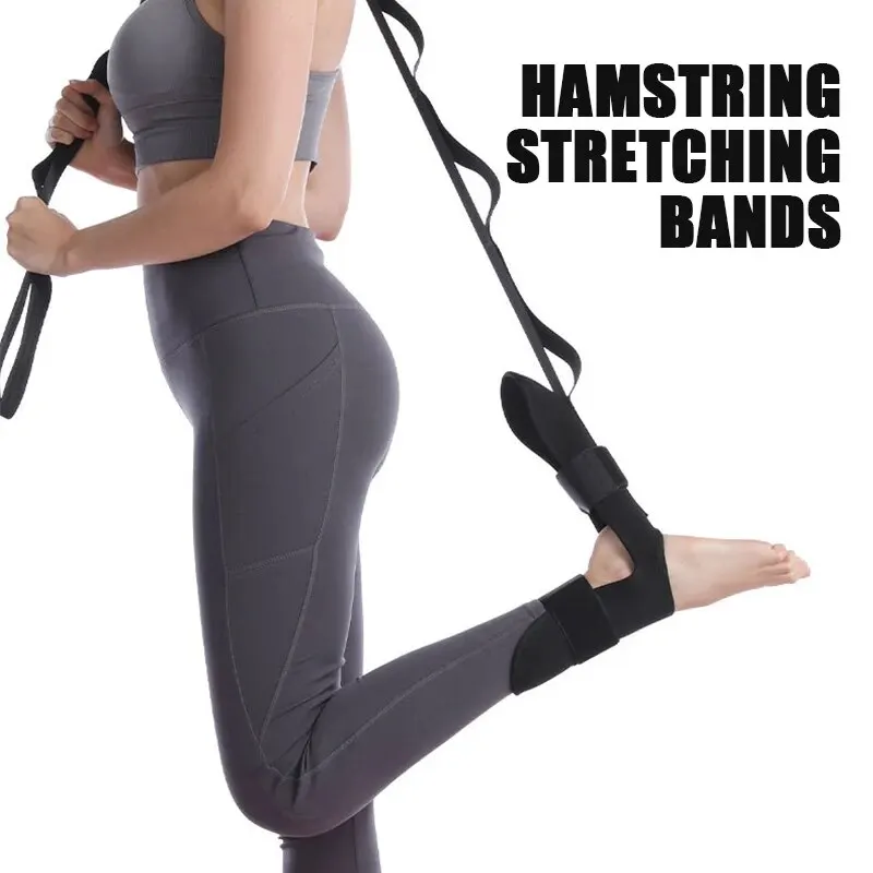 Yoga Resistance Bands Home Fitness Muscle Relaxation Stretching Band