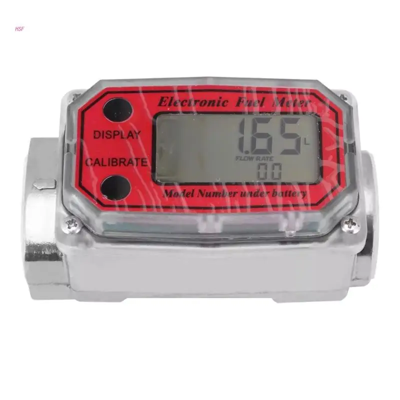 Mini Digital- for Turbine Flowmeter Digital LCD Display Meter Display Chip Accessory Electronic Digital Meter Plast