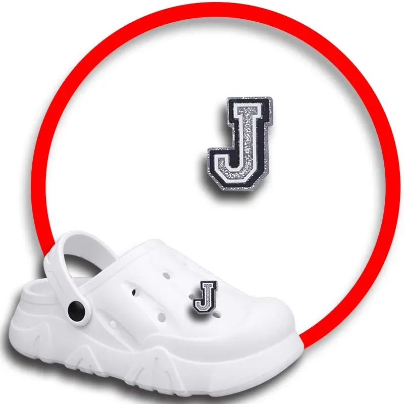

1 шт. заколки для Crocs талисманы аксессуары для обуви серебряные украшения с буквами Джинсы женские сандалии Пряжка Детские сувениры мужские значки