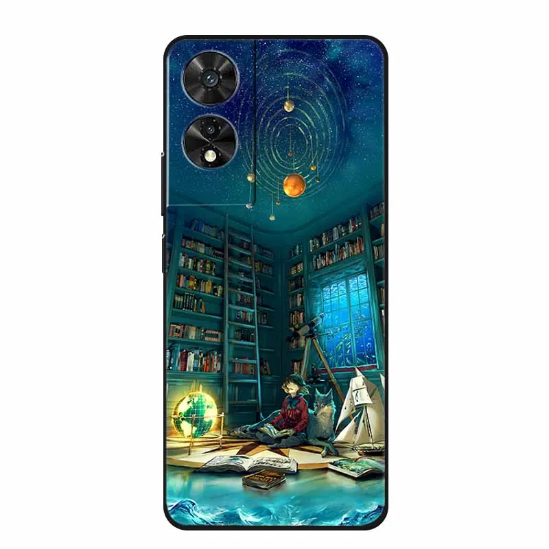 Wolf Lion Silicone Fashion Space TPU Phone Case with Enhanced Protection and Unique Print Design.