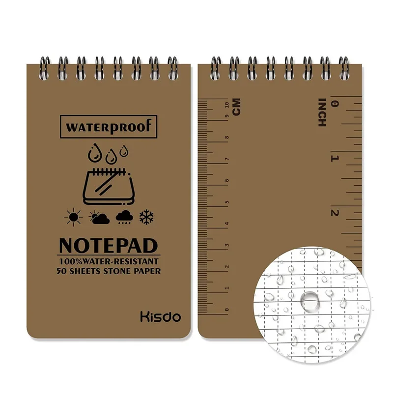 Waterproof Eco-friendly Compact Outdoor Sketching and Drawing Notebook