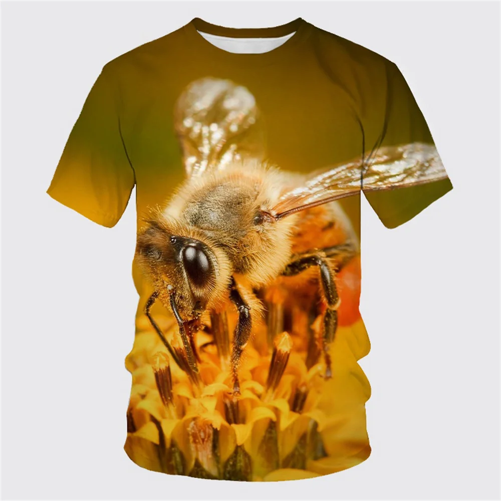 Mens Summer Short Sleeve 3D Print T Shirt