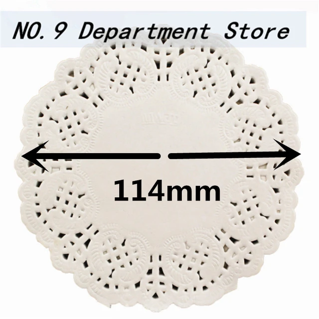 3,5 Hüvelyk 4,5 5,5 6,5 Kerek Rózsaszín Fehér Papír Csipke Doilies A Süteményhez Pulemat Party Ajándék Dekoráció Placemats Paper - Image 3